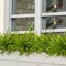 Boston Ferns Artificial Plants 19” Long Stems Faux Greenery Real-Touch Plastic Bush Green Leaves UV-Resistant Indoor Outdoor DIY Decor Mothers Day Gift, Pack 4pcs